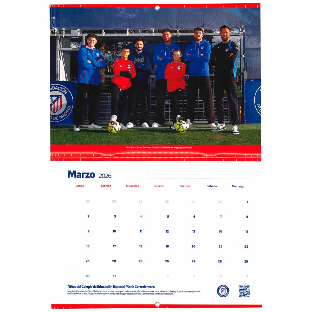 2026 Charity Calendar image number null